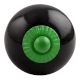 Black Round Green Fitting Ceramic Knob